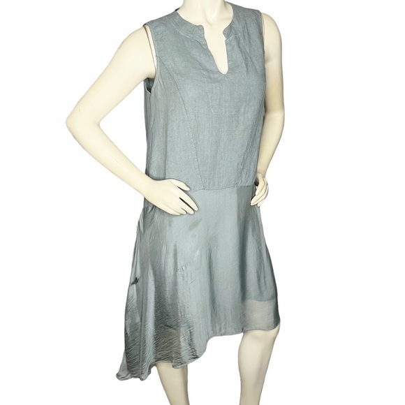 Bella Amore Sleeveless chiffon summer Dress Sz M - Picture 1 of 8